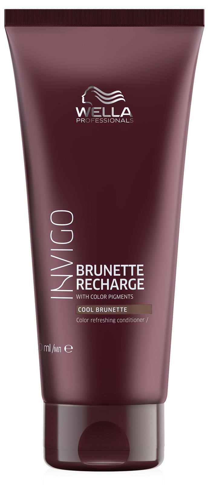 Wella Invigo Brunette Recharge - Odżywka do Zimnego Brązu 200ml