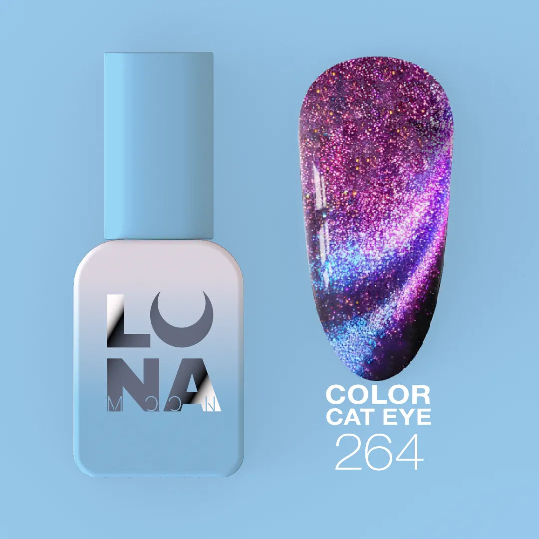 Luna Color Lakier Hybrydowy Nr 264 Cat Eye 8ml