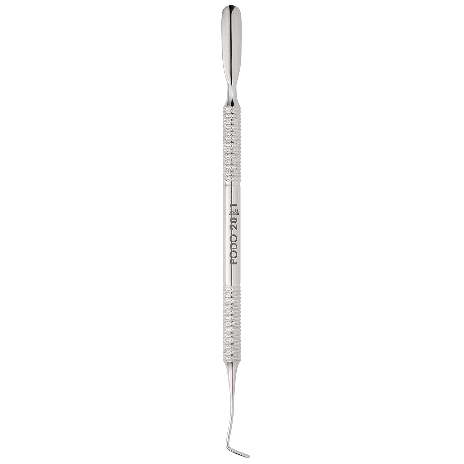Pedicure pusher PODO 20 type 1 (curette+ rounded pusher)