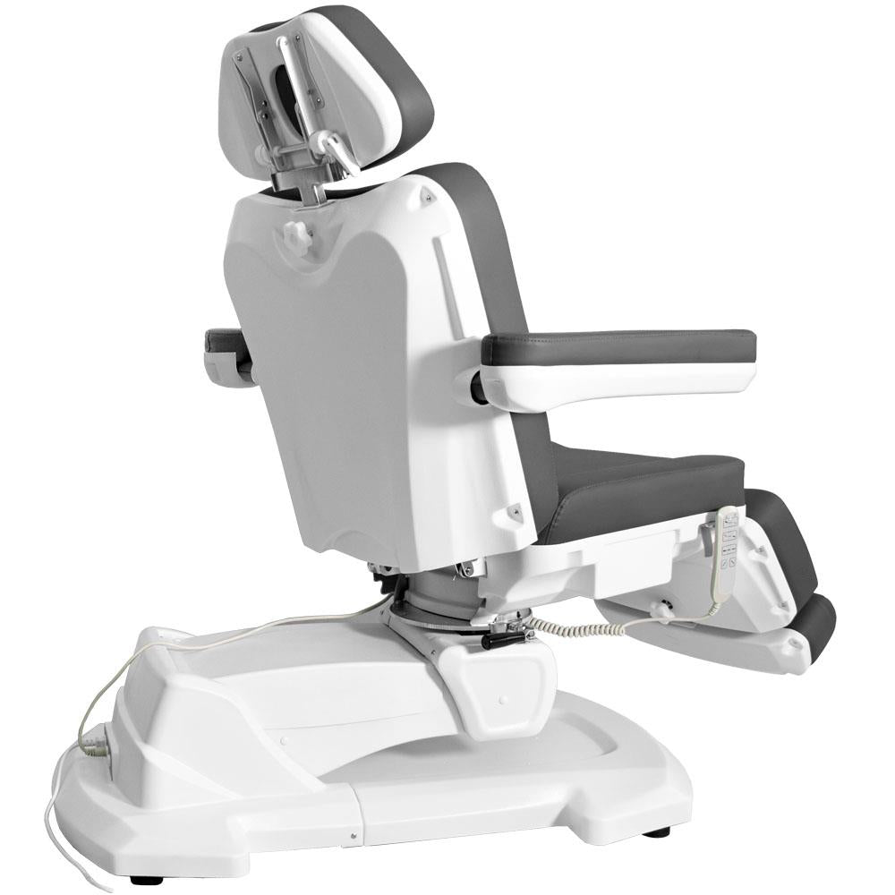 Elektryczny fotel kosmetyczny BR-6686A szary