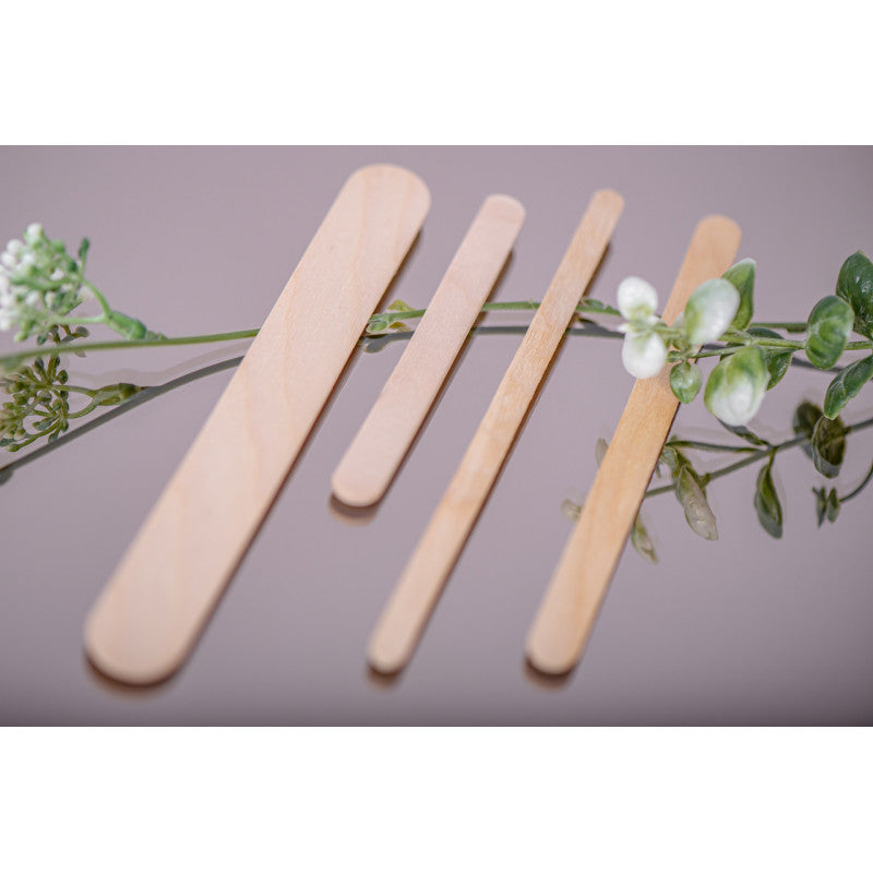 Patyczki Drewniane Do Wosku 14cm X 0,5cm 100 Szt.