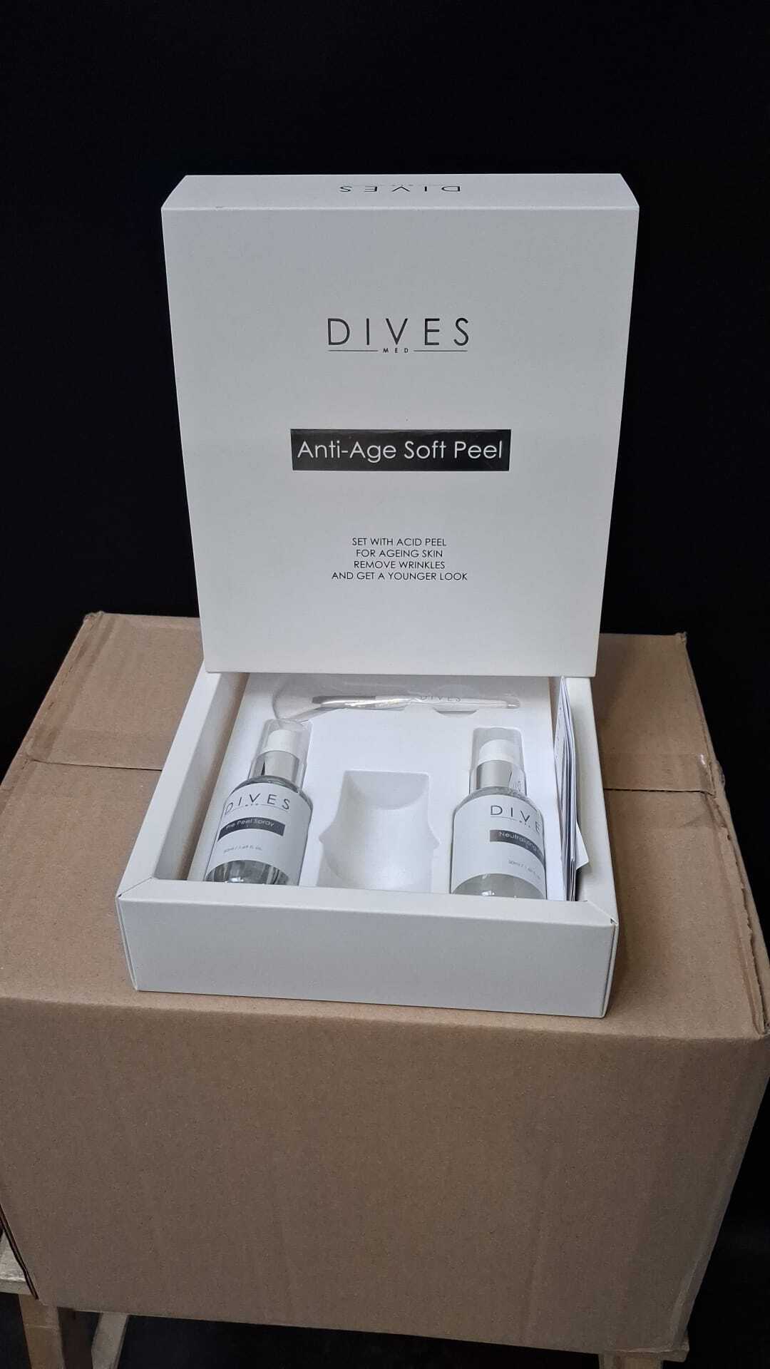 Dives Zestaw Anti-Age Soft Peel Profesjonalny Peeling Odmładzający Z Kompleksem Aminokwasów Outlet 50/2026