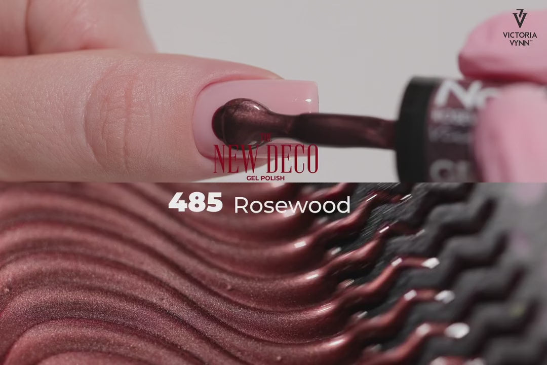 Załaduj wideo: Victoria Vynn Lakier Hybrydowy 485 Cat Eye Rosewood Magnetyczny 8 ml
