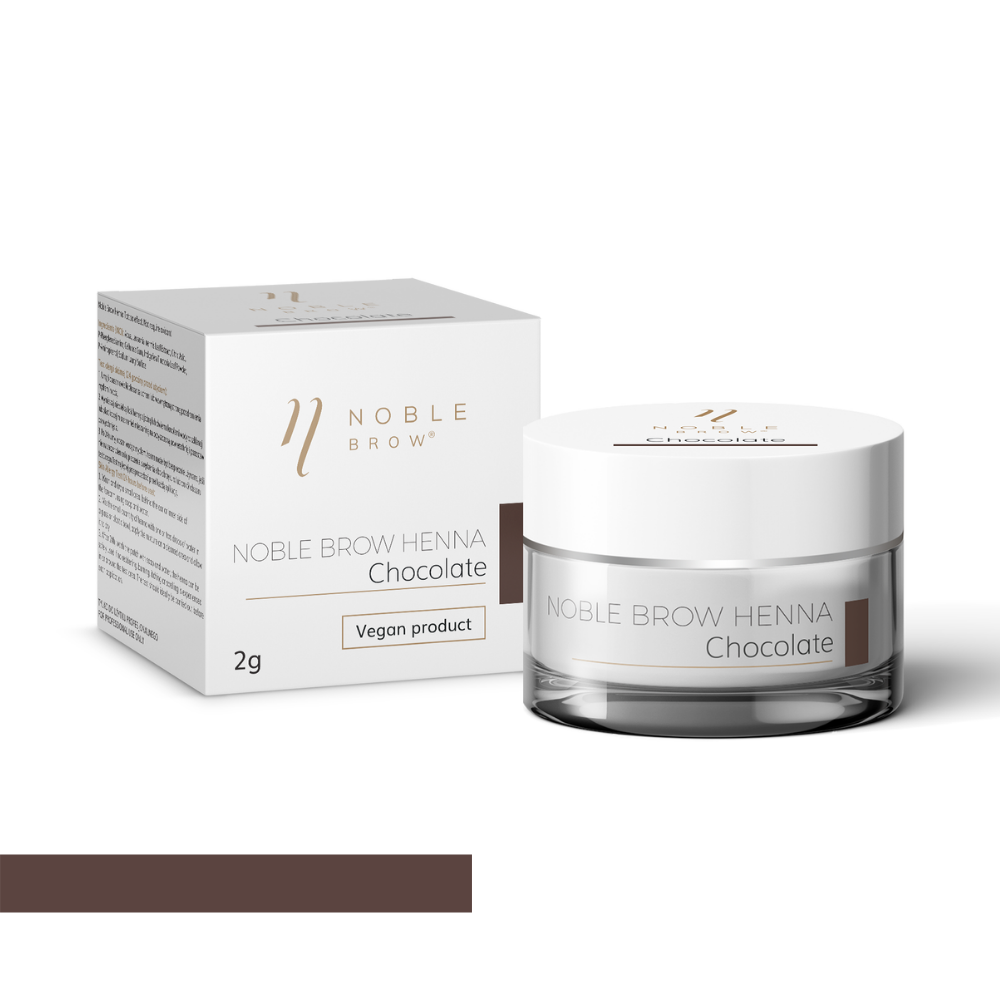 Noble Brow Henna Pudrowa Do Brwi - Chocolate 2g