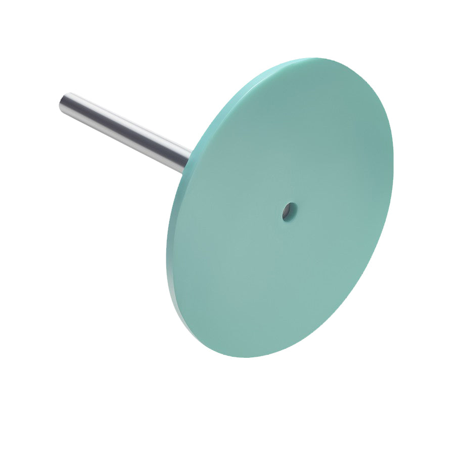Zestaw - Plastikowa Tarcza do Pedicure PODODISC STALEKS PRO L (25mm) + Tarcza Ścierna Gradacja 180 (25mm) 5 Sztuk