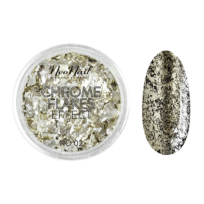 Pylek Chrome Flakes Effect No, 02