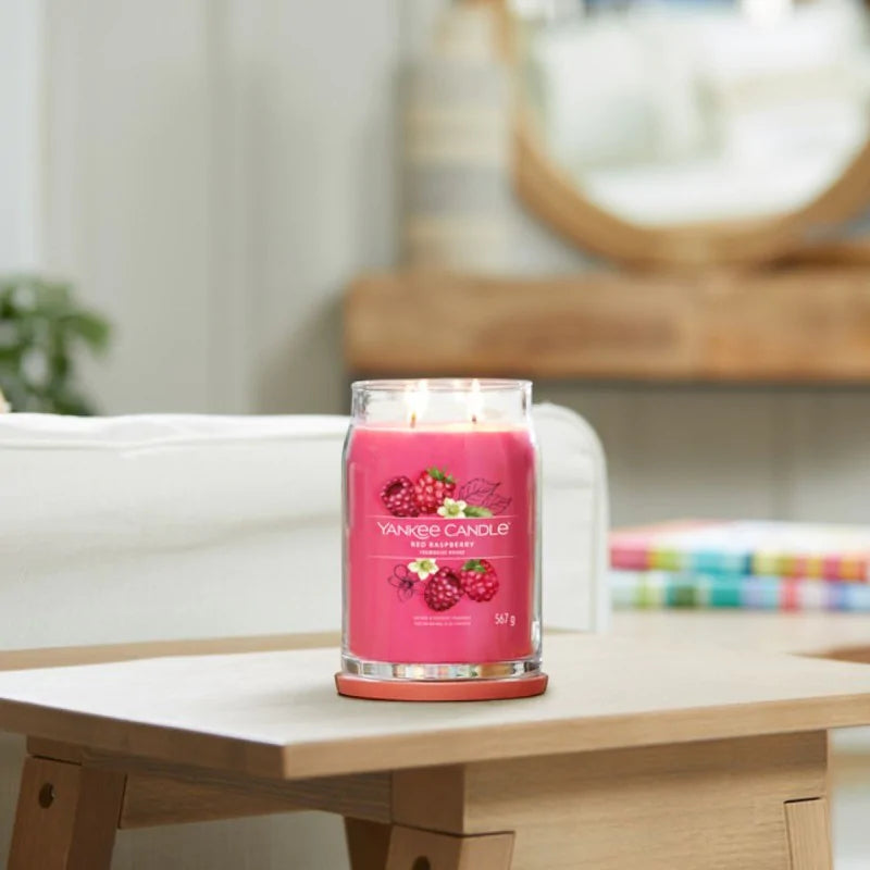 Yankee Candle Signature Świeca Zapachowa Duża Red Raspberry