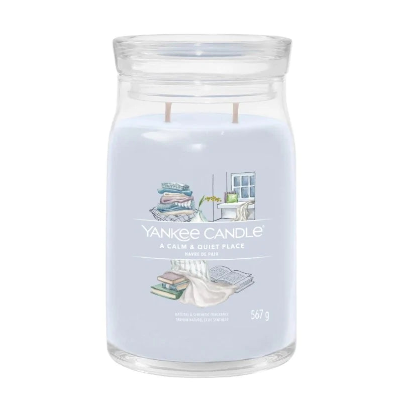 Yankee Candle Signature Świeca Zapachowa Duża A Calm & Quiet Place
