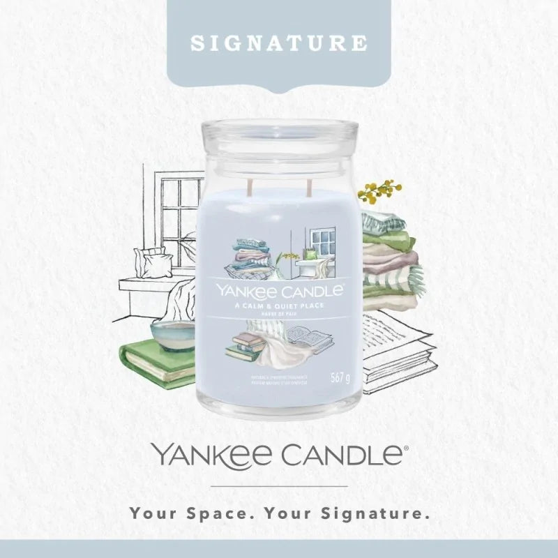 Yankee Candle Signature Świeca Zapachowa Duża A Calm & Quiet Place