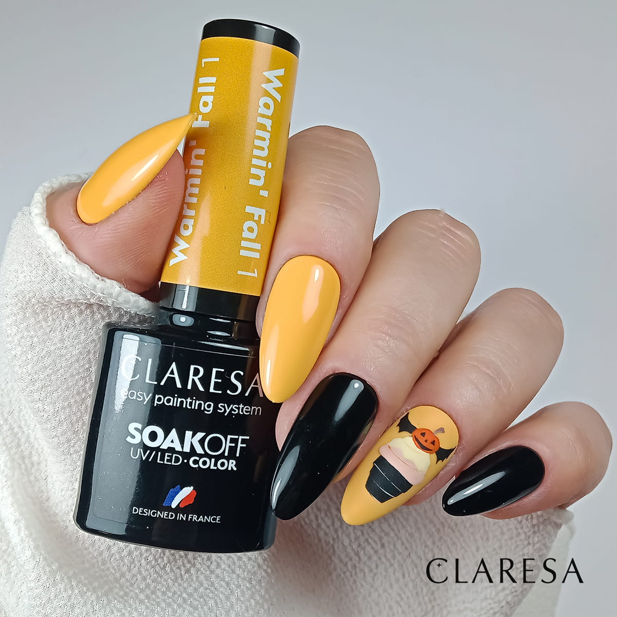 Claresa - Lakier hybrydowy WARMIN’ FALL 1 -5g