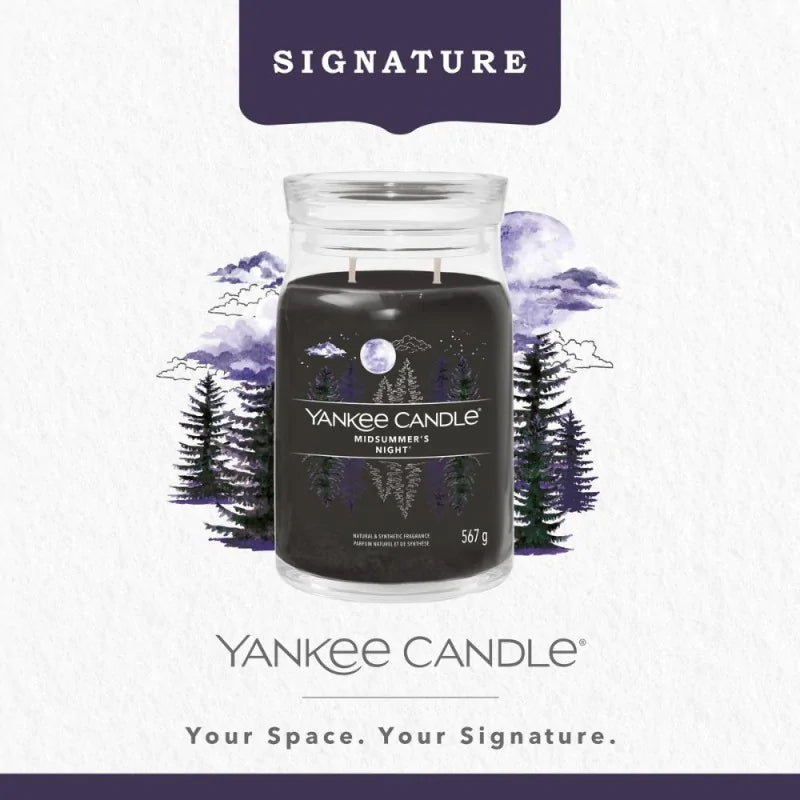 Yankee Candle Signature Świeca Zapachowa Duża Midsummer's Night