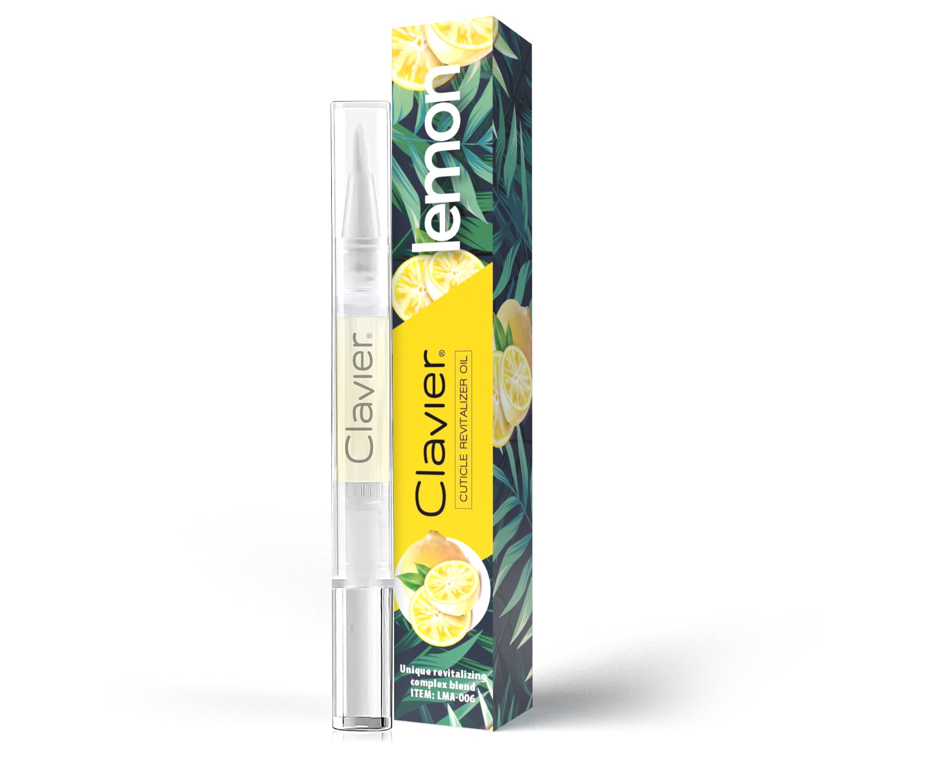 Clavier Odżywka Do Paznokci Do Regeneracji Skórek Oraz Paznokci, Manicure, Lemon