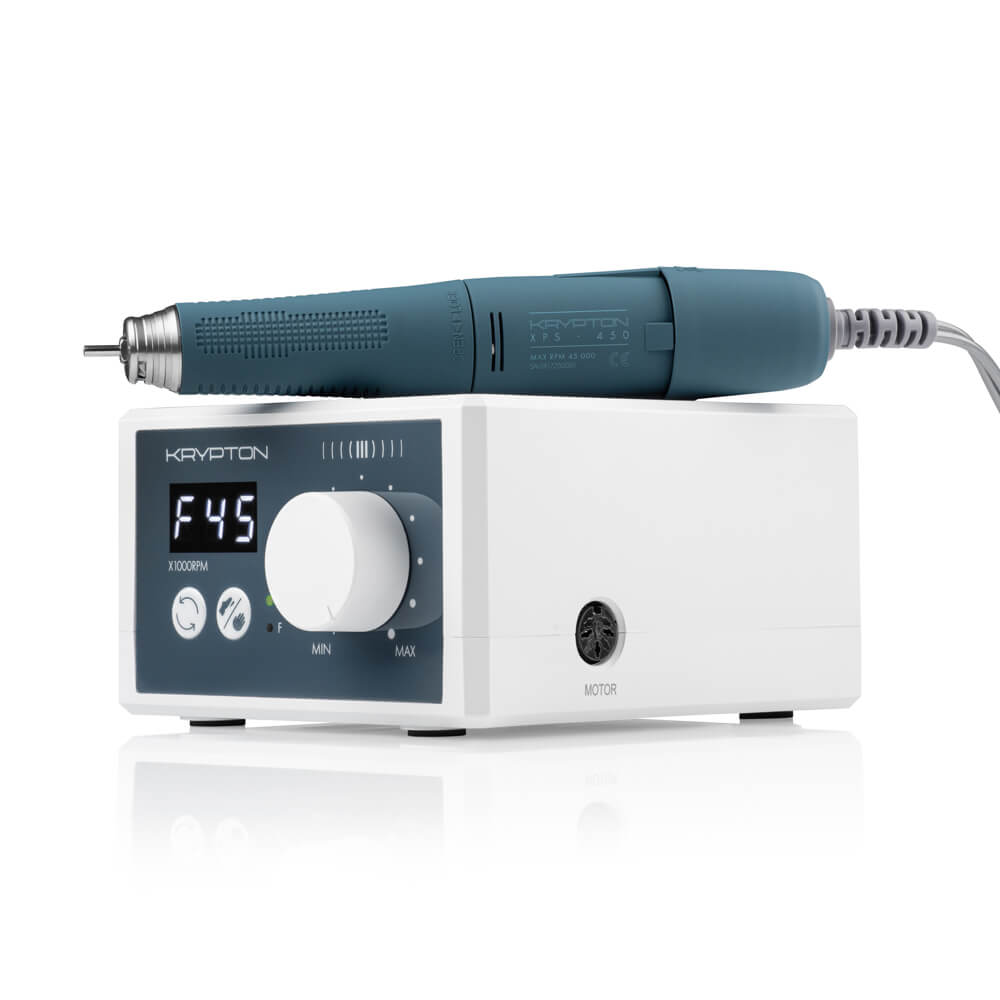 Buocos Profesjonalna Frezarka Do Manicure I Pedicure Krypton III XPS-450 O Mocy 100 W I 45 000 Obr./Min