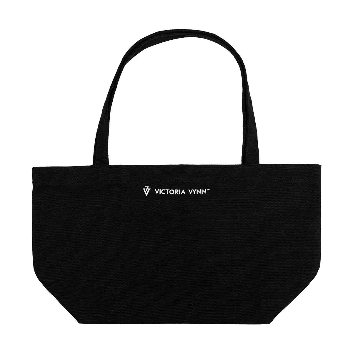 Victoria Vynn Canvas Bag 48x20x28 Cm Torba Płócienna Czarna