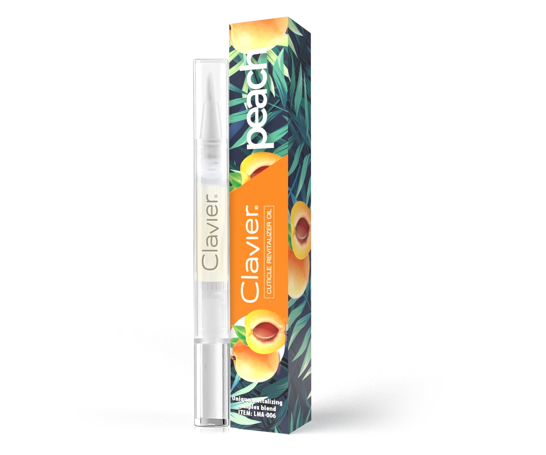 Clavier Odżywka Do Regeneracji Skórek Oraz Paznokci, Manicure Peach