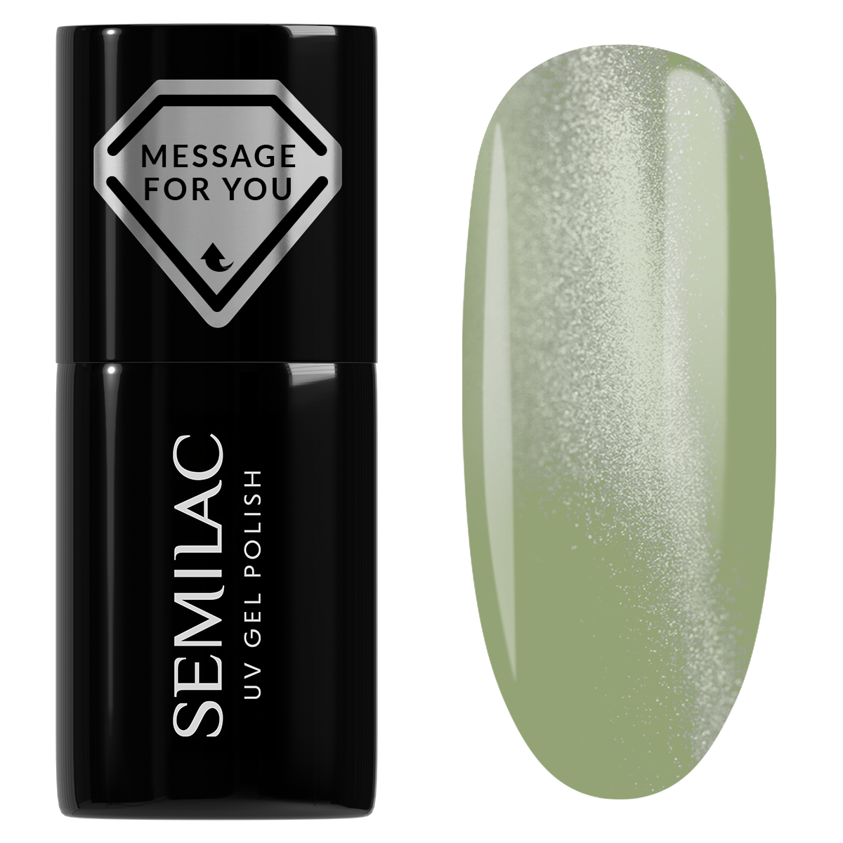 Semilac Lakier Hybrydowy 732 Pistachio Latte Gloss 7 ml