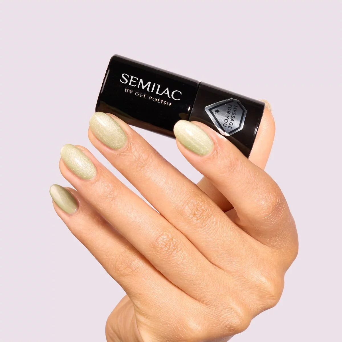 Semilac Lakier Hybrydowy 732 Pistachio Latte Gloss 7 ml