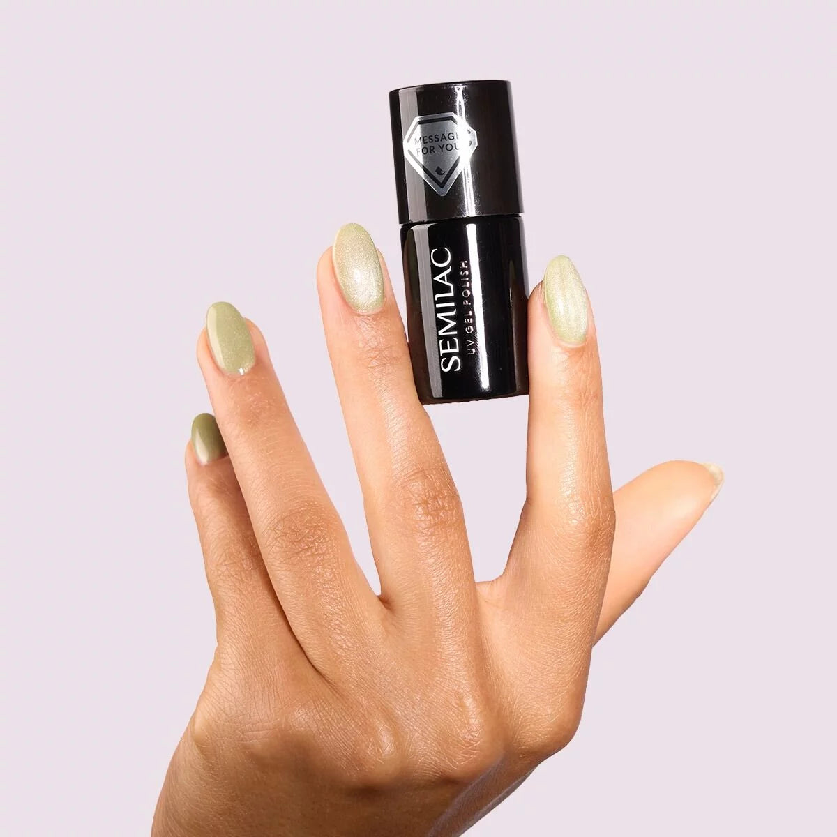Semilac Lakier Hybrydowy 732 Pistachio Latte Gloss 7 ml