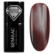 Semilac Lakier Hybrydowy 738 Cherry Choco Jelly Gloss 7 ml