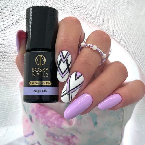 Boska Nails Lakier Hybrydowy Go Spring Magic Lilly No 409 6ml