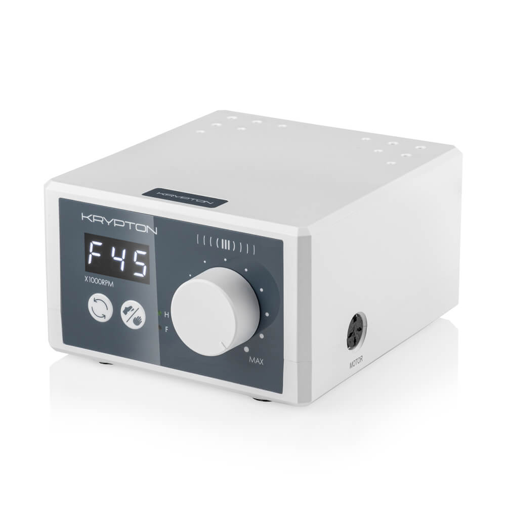 Buocos Profesjonalna Frezarka Do Manicure I Pedicure Krypton III XPS-450 O Mocy 100 W I 45 000 Obr./Min