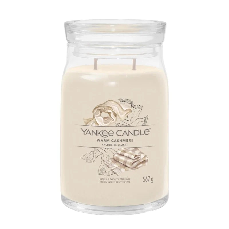 Yankee Candle Signature Świeca Zapachowa Duża Warm Cashmere