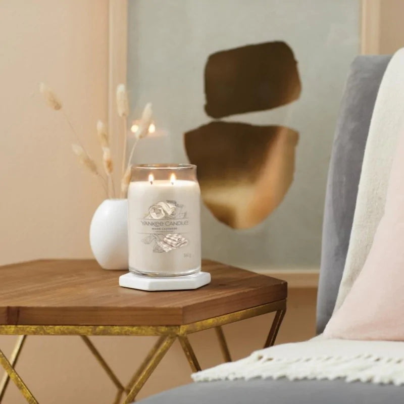 Yankee Candle Signature Świeca Zapachowa Duża Warm Cashmere