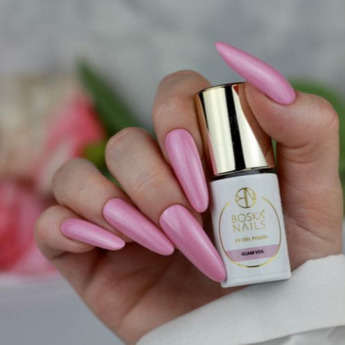 Boska Nails Lakier Hybrydowy Say Yes Glam Veil No 416 6ml