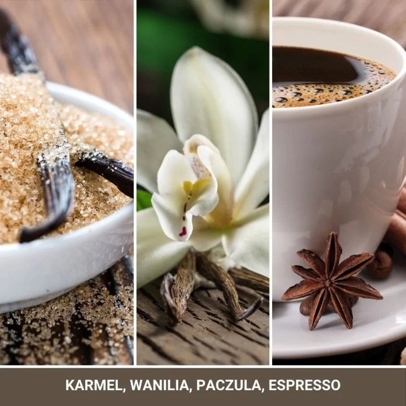 Yankee Candle Signature Świeca Zapachowa Duża Vanilla Bean Espresso