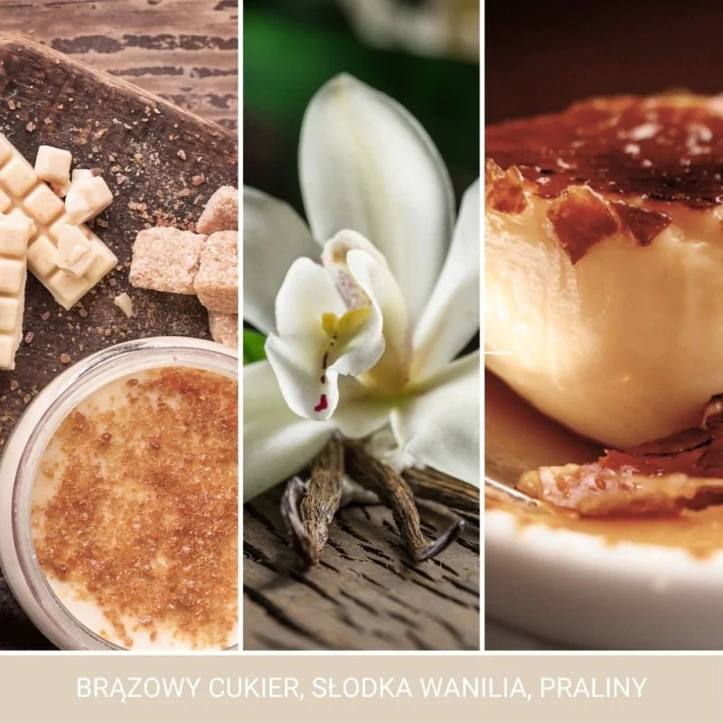 Yankee Candle Signature Świeca Zapachowa Duża Vanilla Creme Brulee