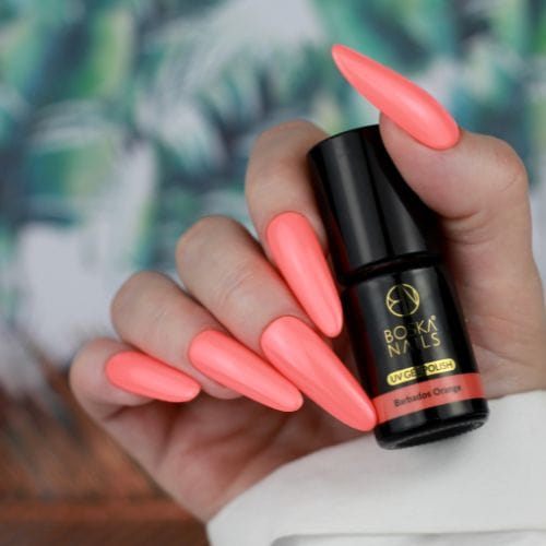 Boska Nails Lakier Hybrydowy Island Paradise Barbados Orange No 419 6ml