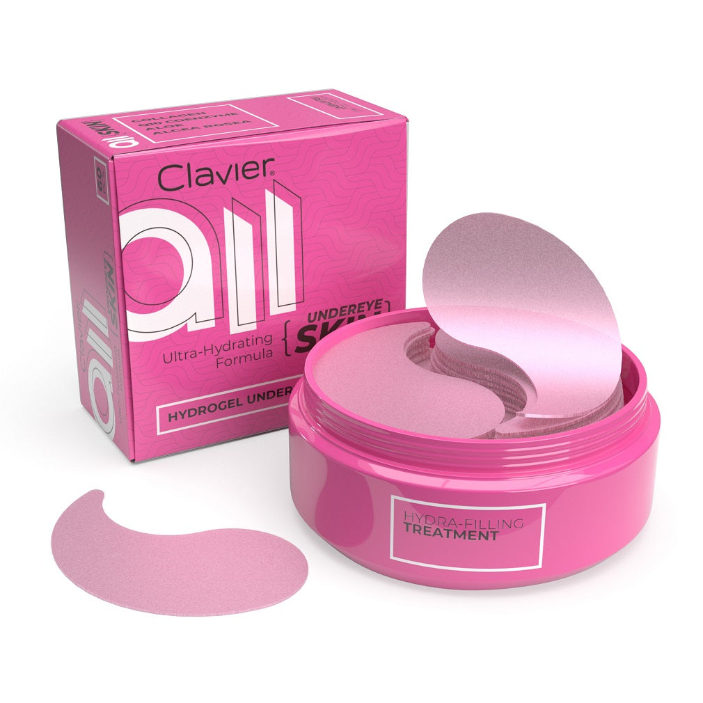 Clavier All Undereye Skin Nawilżające Żelowe Płatki Pod Oczy 60szt.