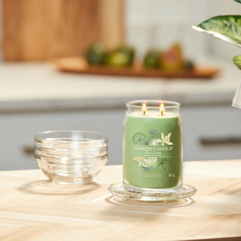 Yankee Candle Signature Świeca Zapachowa Duża Vanilla Lime