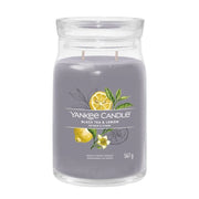 Yankee Candle Signature Świeca Zapachowa Duża Black Tea & Lemon