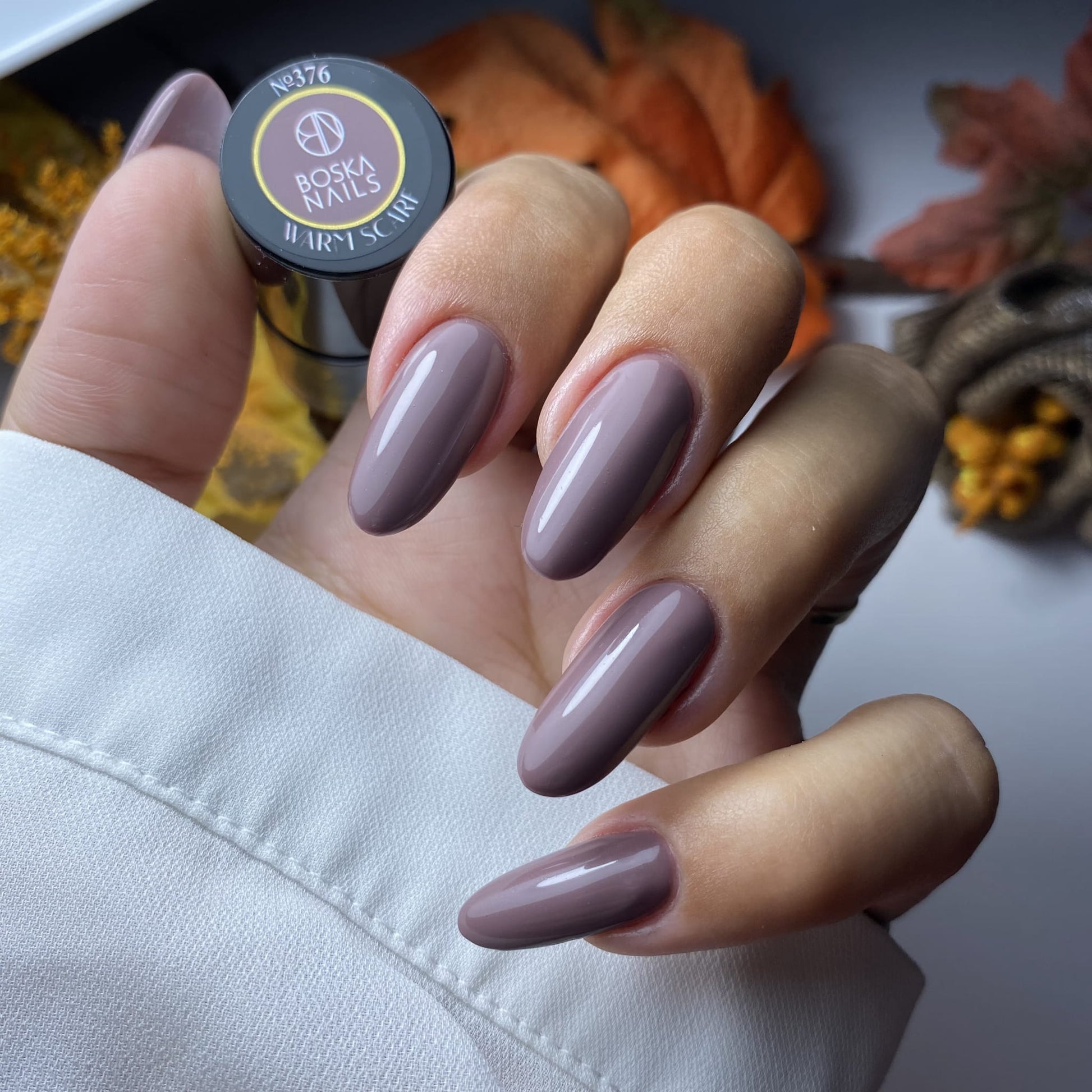 Boska Nails Lakier Hybrydowy Good Day Warm Scarf No 376 6ml