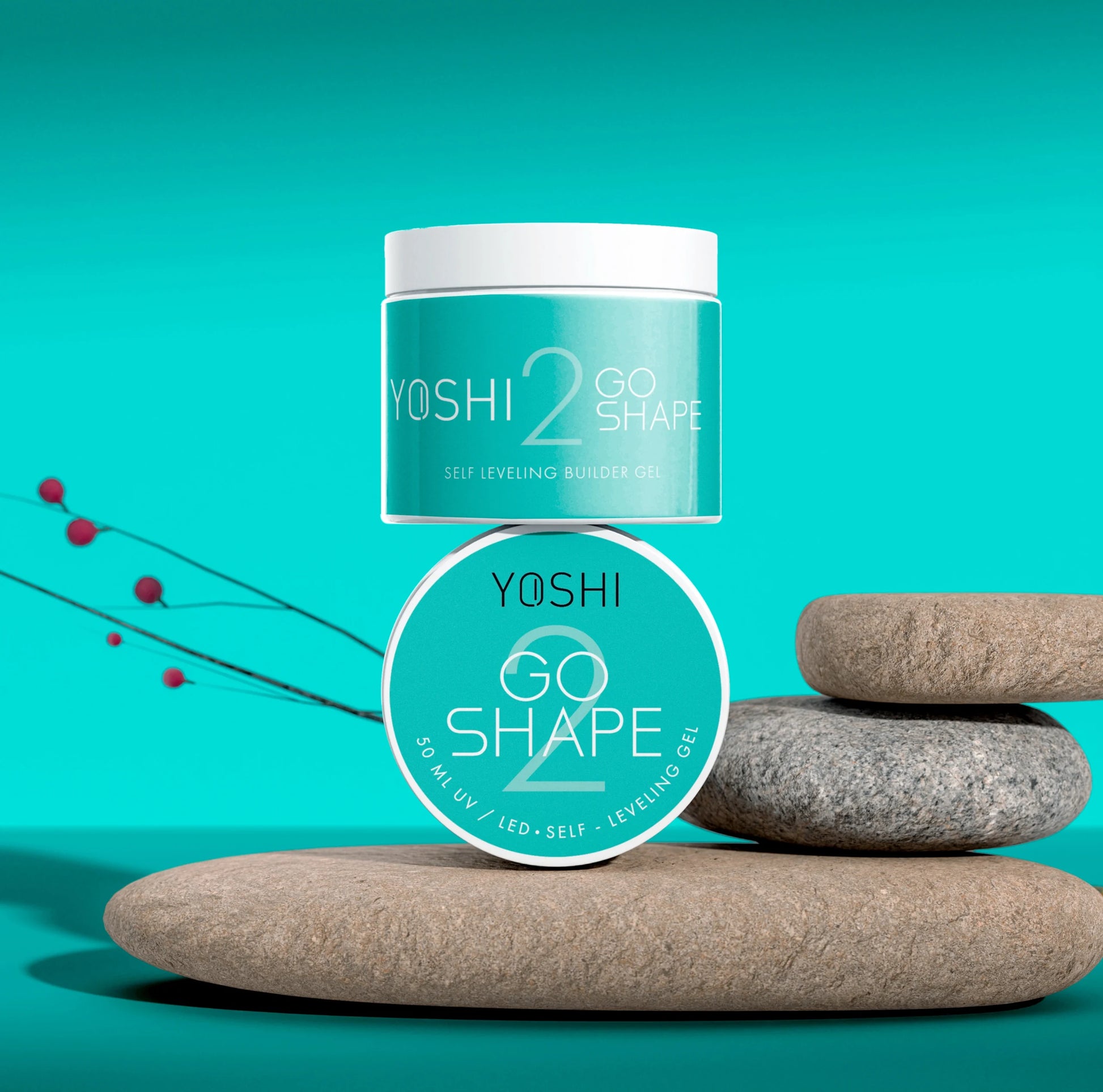 Yoshi Żel Samopoziomujący Go Shape Uv Led Gel No2 50ml