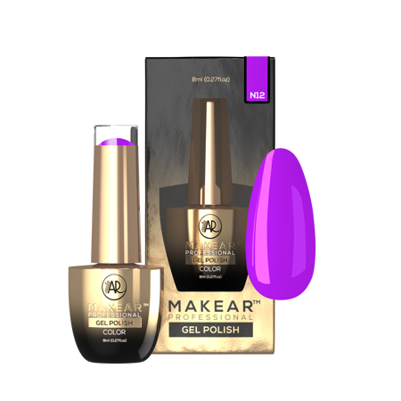 Makear Lakier Hybrydowy N12 Neon 8Ml
