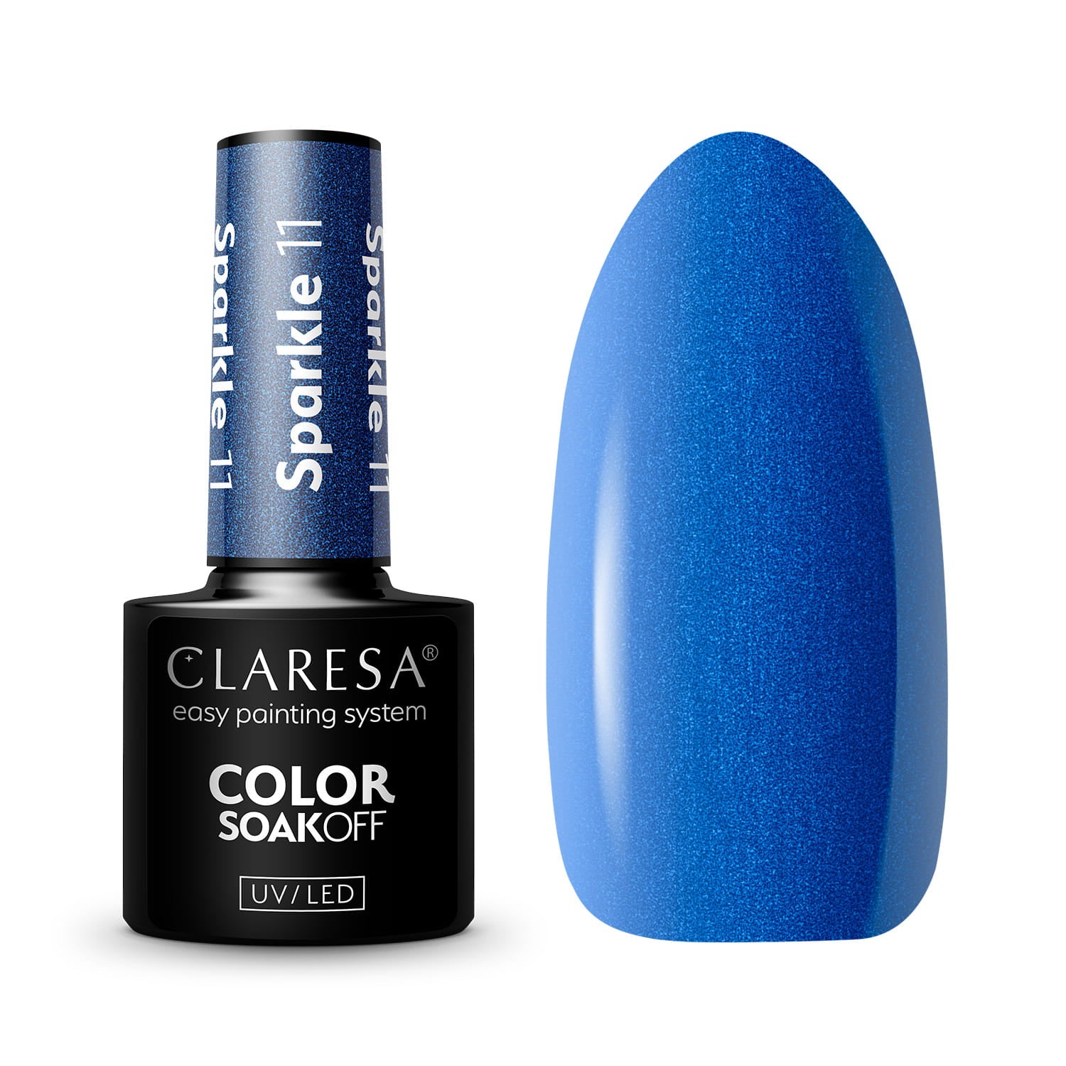 Claresa - Lakier Hybrydowy Sparkle 11 -5g