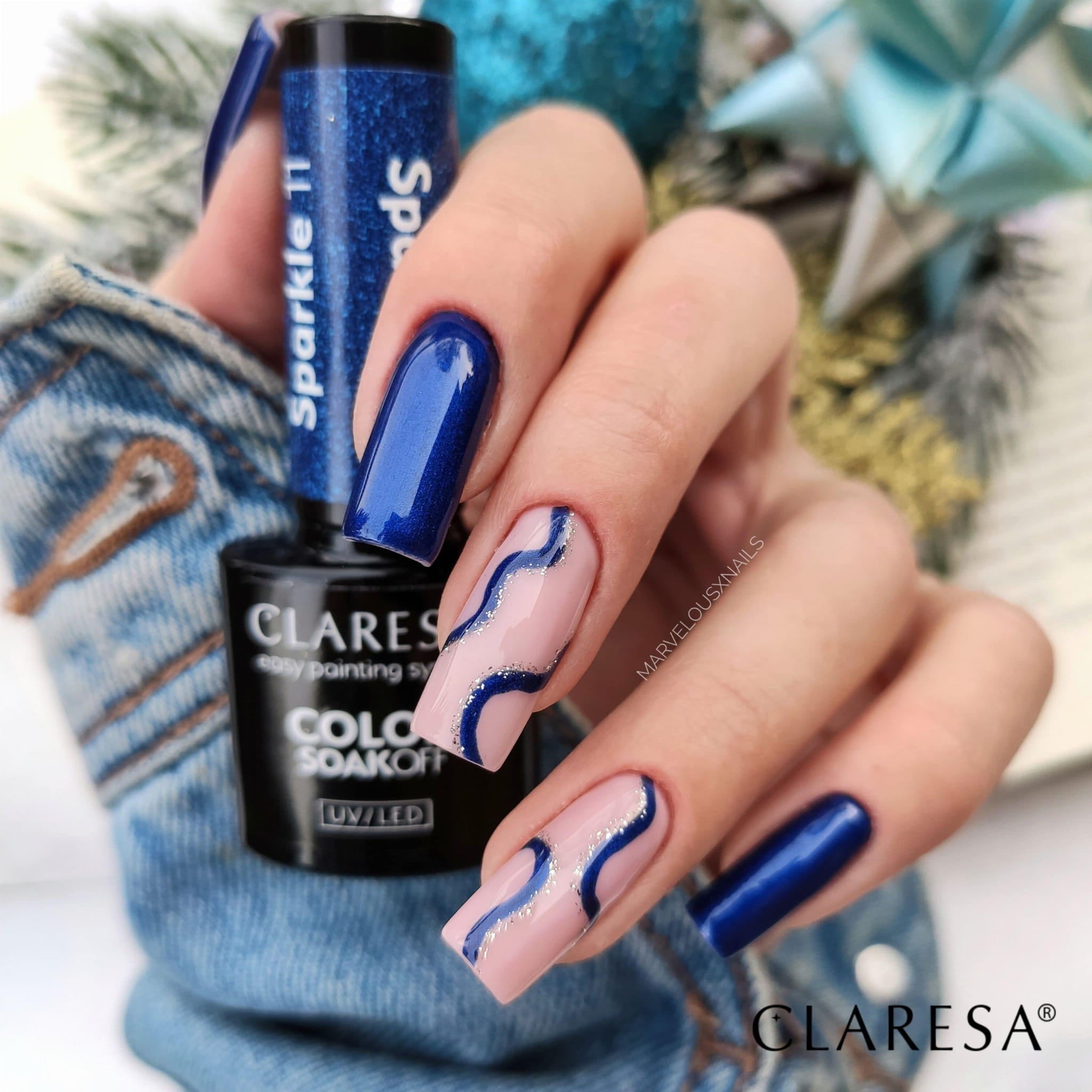 Claresa - Lakier Hybrydowy Sparkle 11 -5g