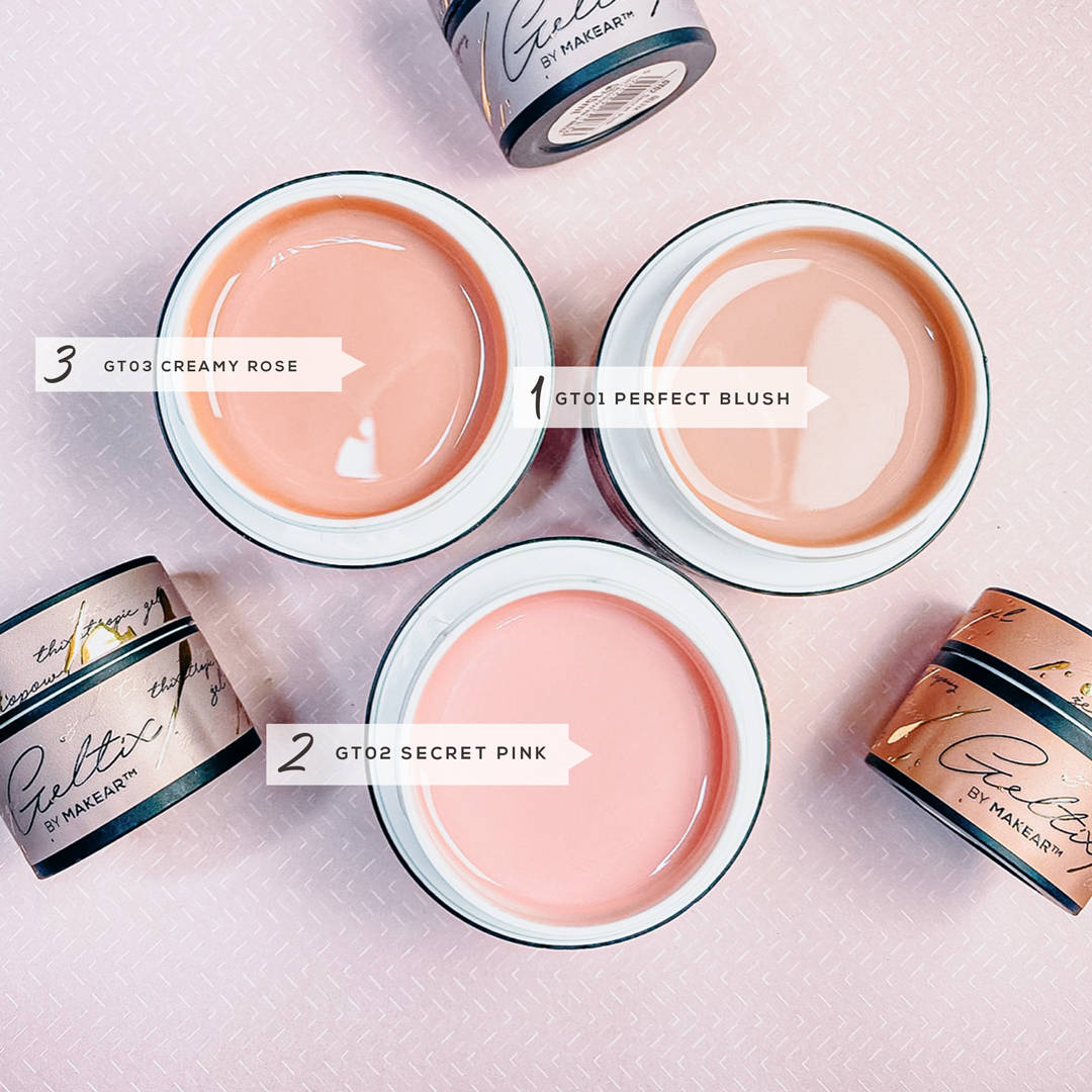 Makear GT03 - Geltix żel Tiksotropowy Creamy Rose 50ml