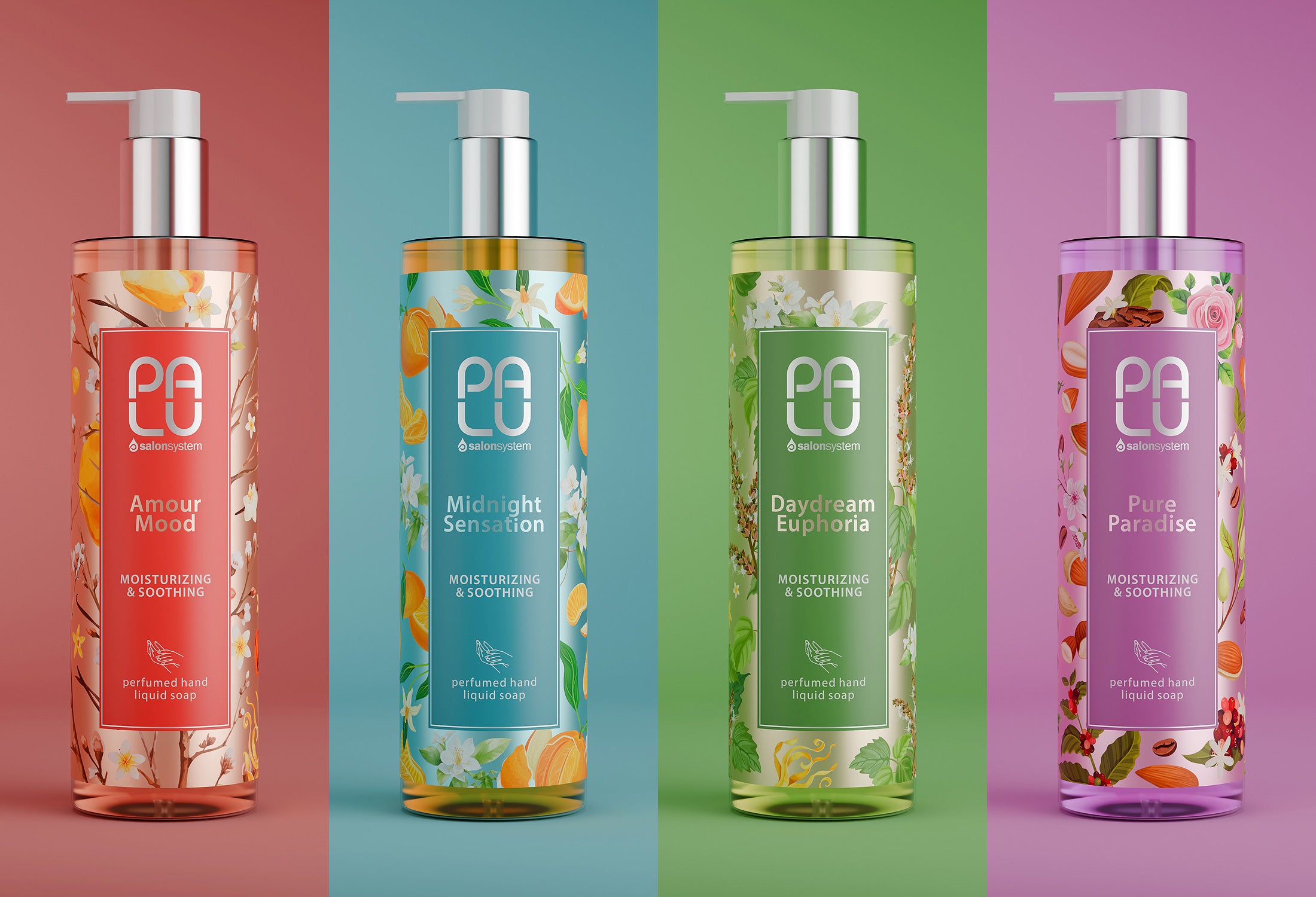 Palu Nawilżająco-Kojące Mydło Do Rąk Pure Paradise 400ml