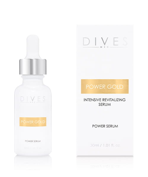 Dives Med - Power Skin - Power Gold Serum Intensywnie Rewitalizujące 30 Ml