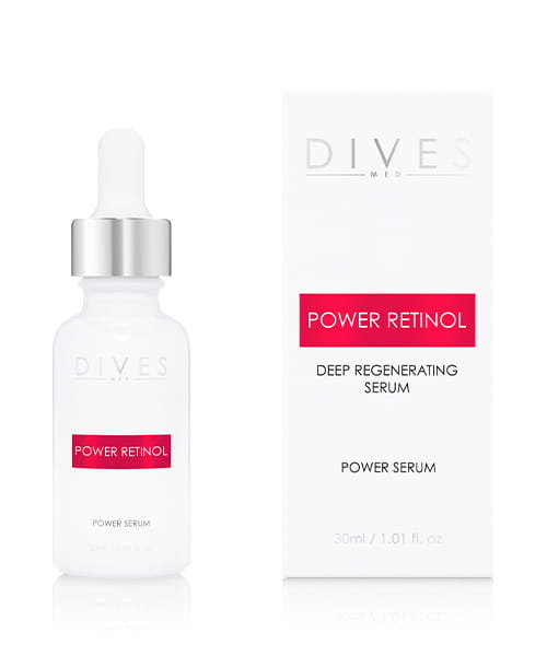 Dives Med - Power Skin - Power Retinol Serum Głębko Regenerujące 30 Ml