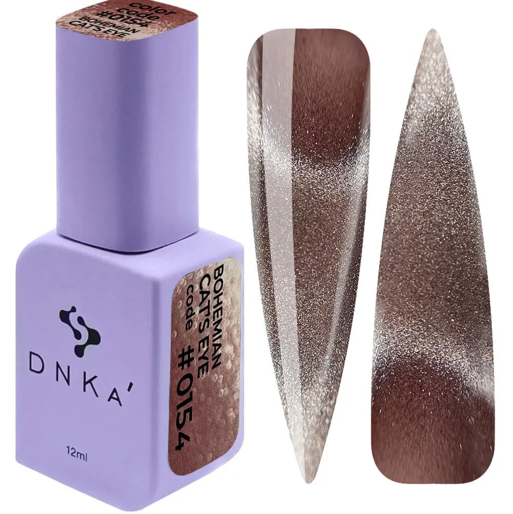 DNKa Color Gel Polish Lakier Hybrydowy #0154 Cat's Eye 12ml
