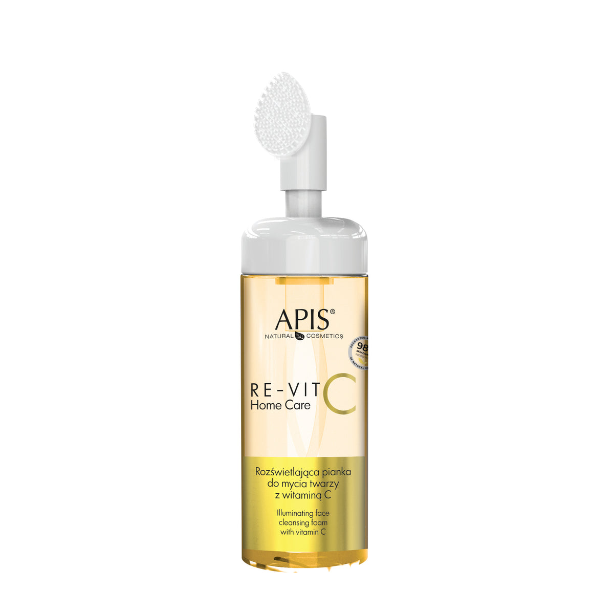 APIS Professional Apis Re-Vit C Home Care Rozświetlająca Pianka Do Mycia Twarzy Z Witaminą C / 150 Ml — Składniki i ocena
