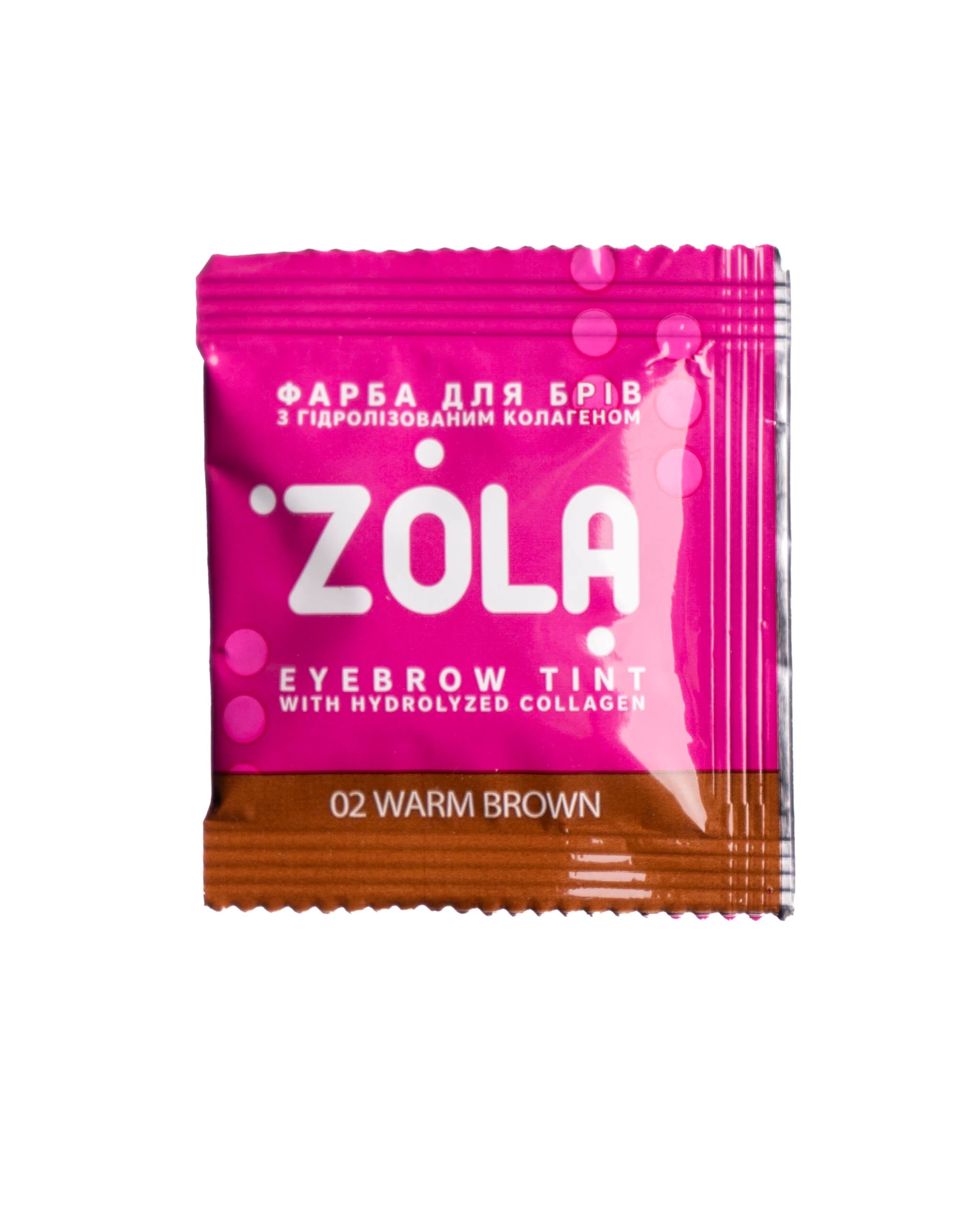 Zola Zestaw Farb Do Brwi Z Kolagenem W Saszetkach 5x5ml (5 Kolorów)