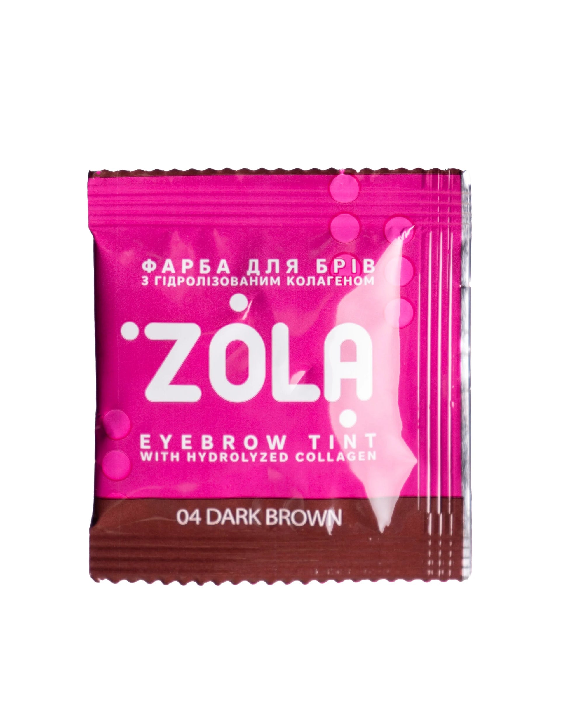 Zola Zestaw Farb Do Brwi Z Kolagenem W Saszetkach 5x5ml (5 Kolorów)