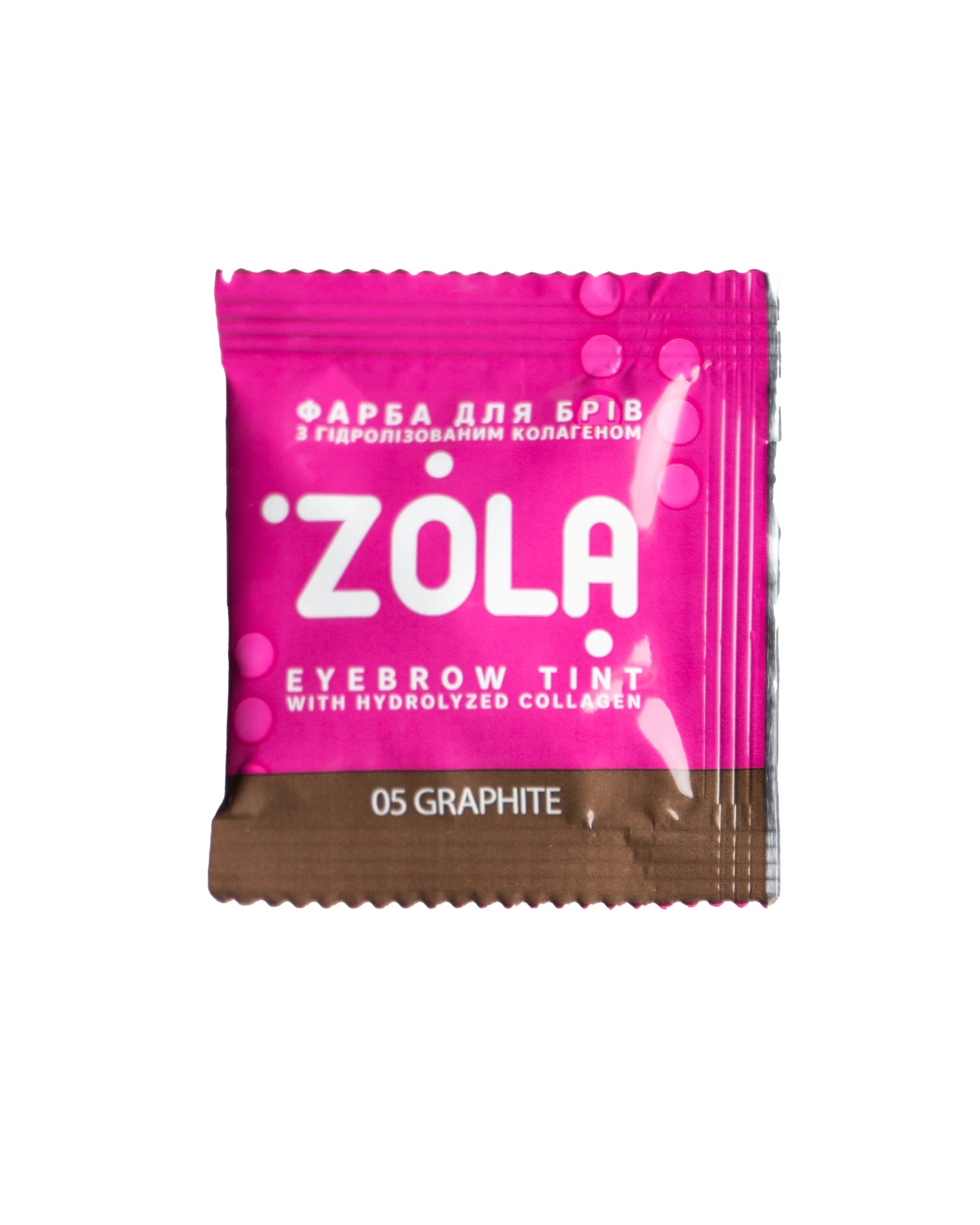 Zola Zestaw Farb Do Brwi Z Kolagenem W Saszetkach 5x5ml (5 Kolorów)