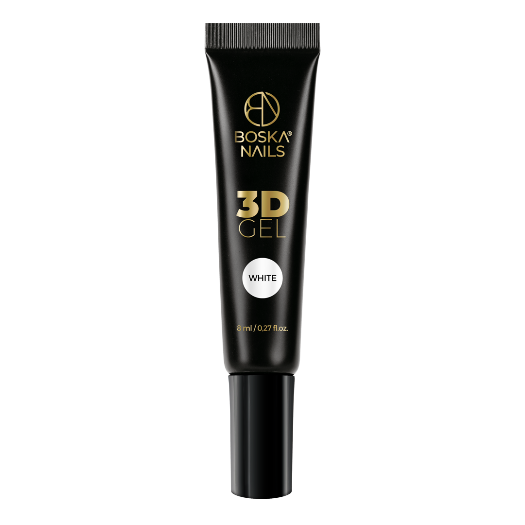 Boska Nails GEL 3D Żel Do Zdobień White 8ml