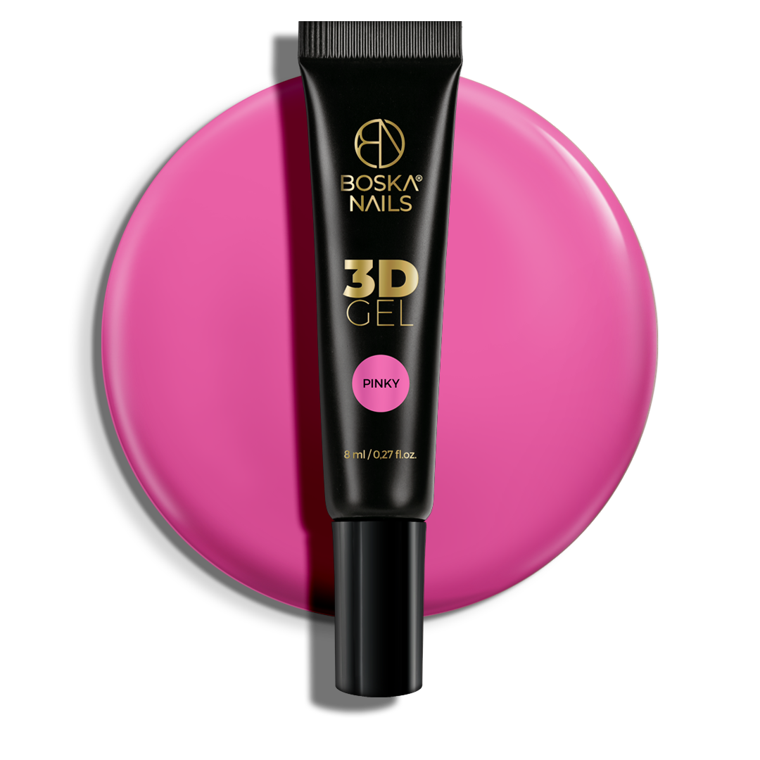 Boska Nails GEL 3D Żel Do Zdobień Pink 8ml